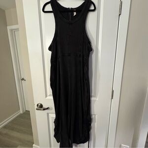 Chic Black Sleeveless Jumpsuit